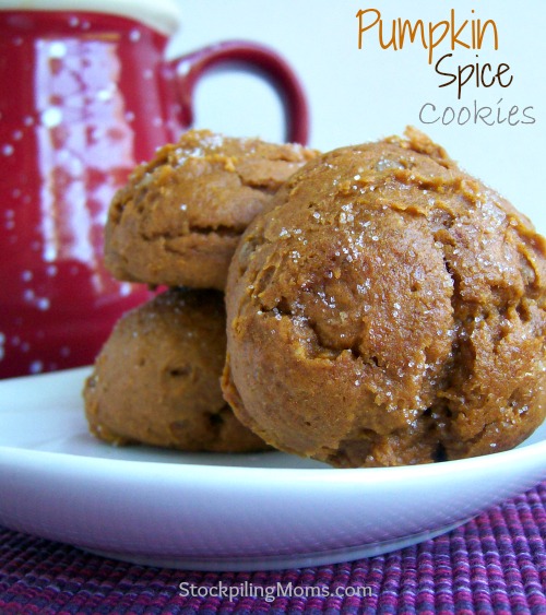 pumpkin spice cookies