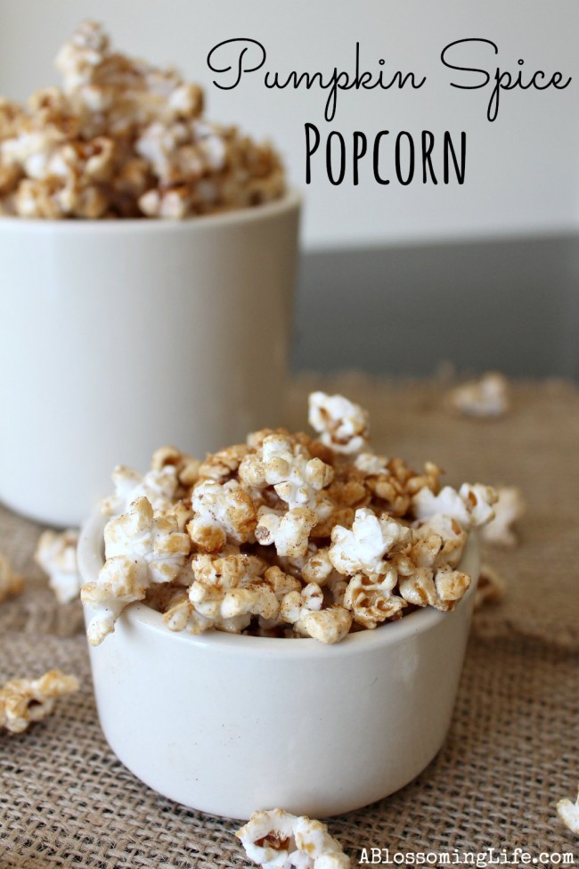 pumpkin spice popcorn