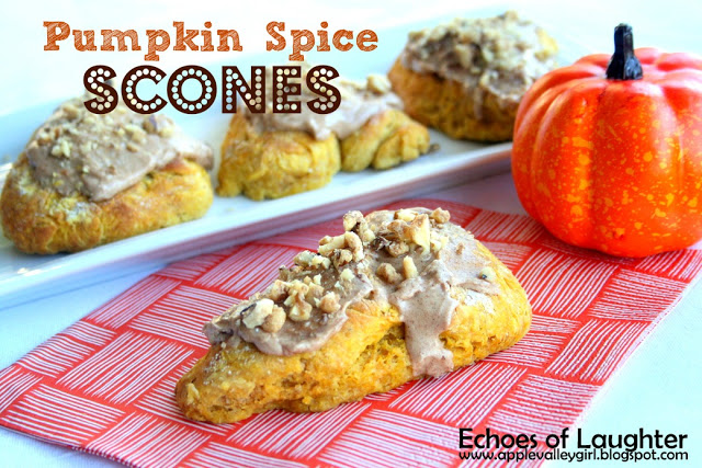 pumpkin spice scones