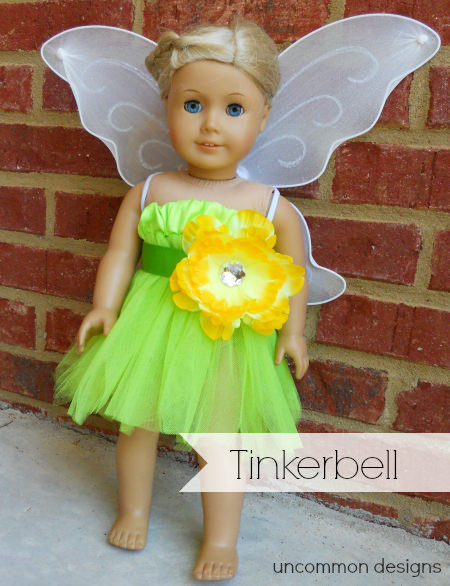 american girl tinkerbell costume