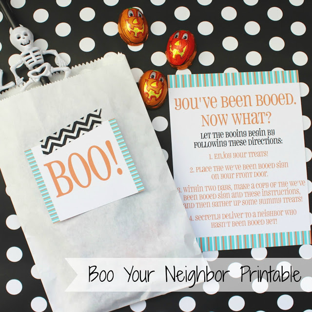 Boo Your Neighbor Halloween Printables Uncommon Designs