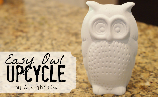 easy owl upcycle