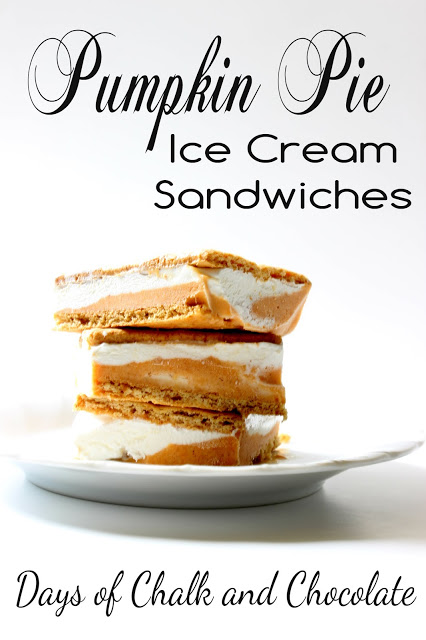 pumpkin pie ice cream sandwiches