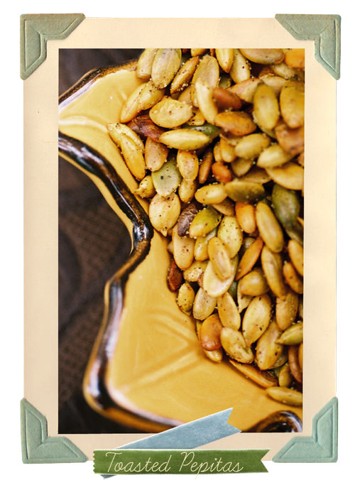 toasted pumpkin seeds