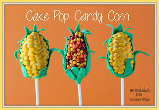 Cake Pop Candy Corn Treats