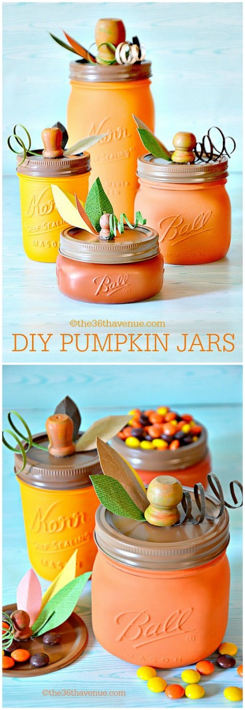 The most creative and unique Halloween Mason Jar Ideas on the web!  You are going to love all of these ideas compiled by Uncommon Designs