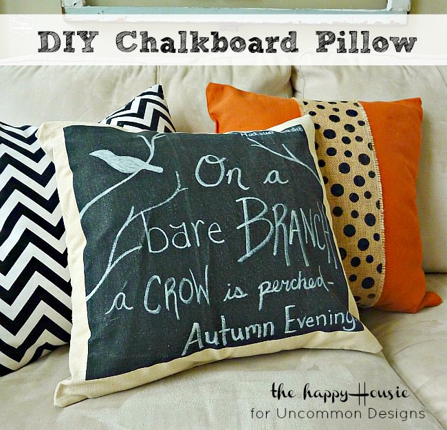 DIY_Chalkboard_Pillow_Uncommon_Designs
