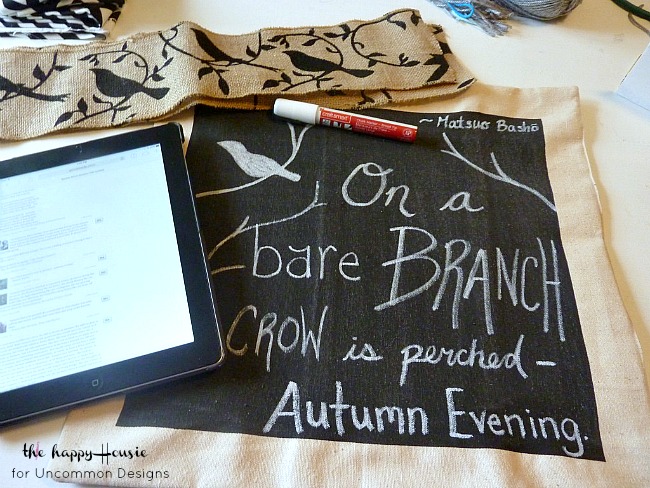 DIY_chalkboard_art_drop_cloth_pillow