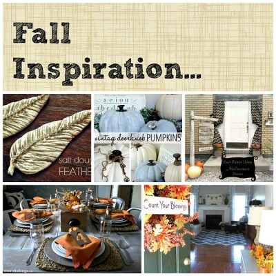 Fall Project Inspiration and Monday Funday Link Party {40}