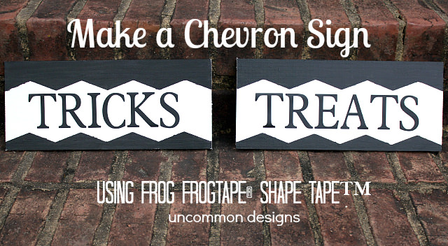 How to make a chevron sign