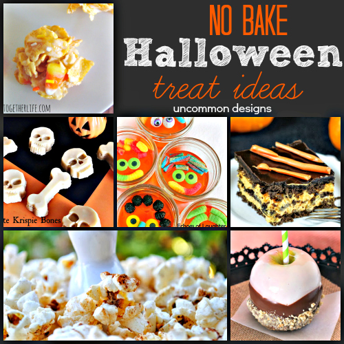 No Bake Halloween Treat Ideas