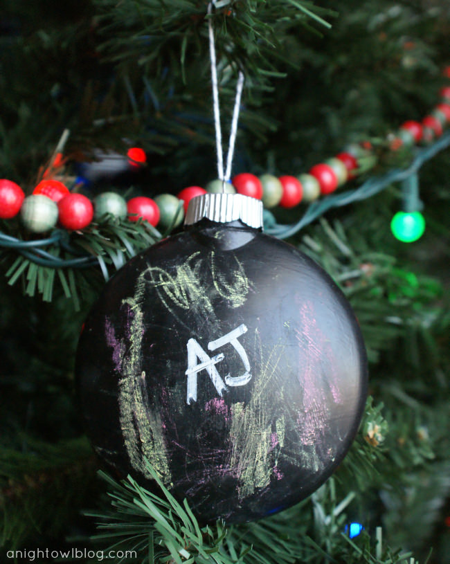 Chalkboard Ornament