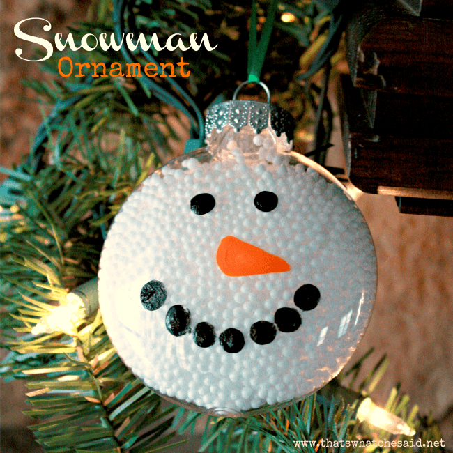 Clear Christmas Ball Ornament Ideas - Uncommon Designs