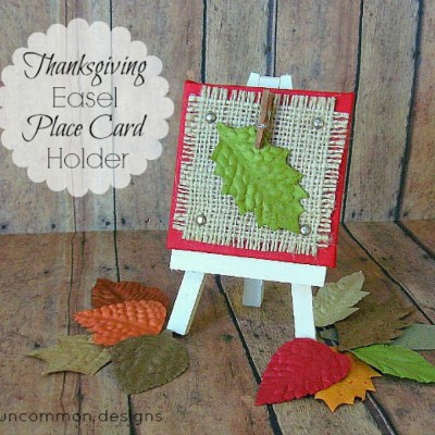 Thanksgiving Easel Place Card Holders
