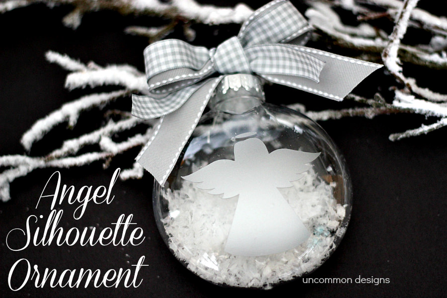 Angel Silhouette Ornament