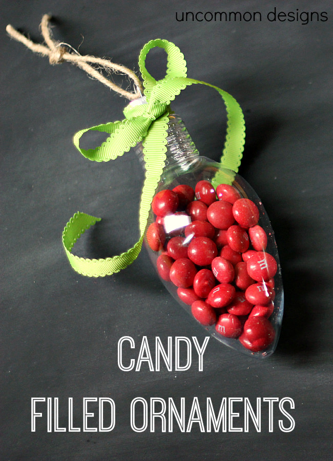 Candy Filled Ornaments by Uncommon Designs