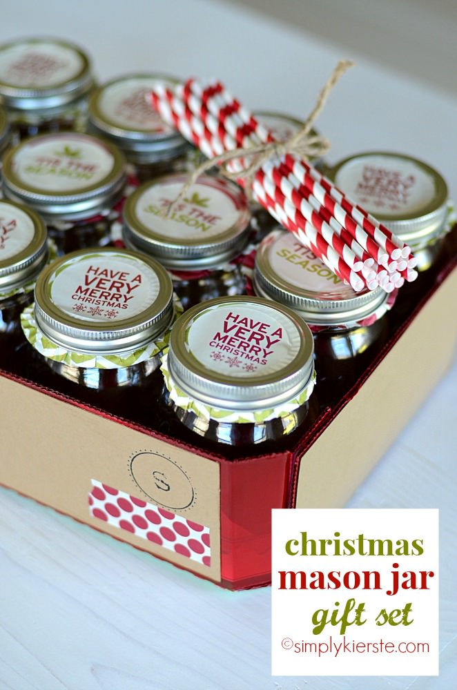 mason jar gift set