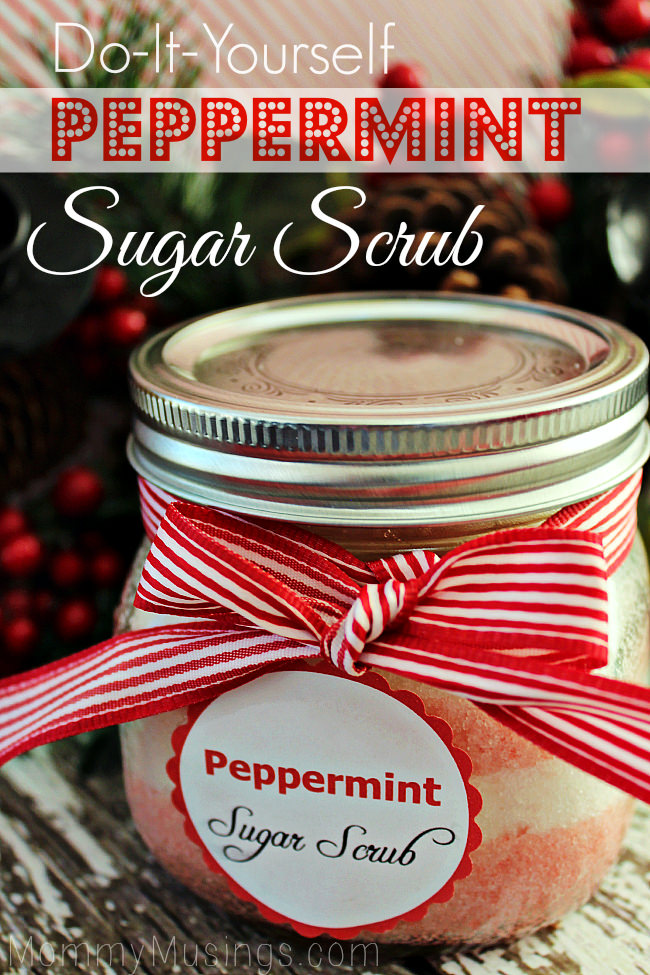 peppermint sugar scrub