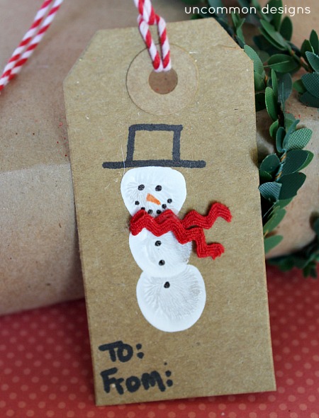 snowman_thumbprint_gift_tag