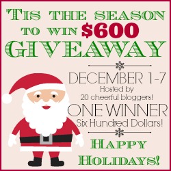 Tis The Season For Cheer $600 Giveaway