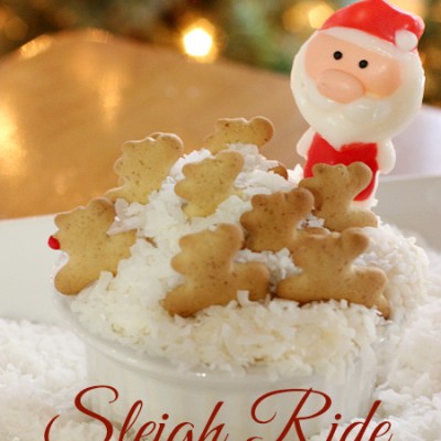Sleigh Ride Christmas Cupcakes