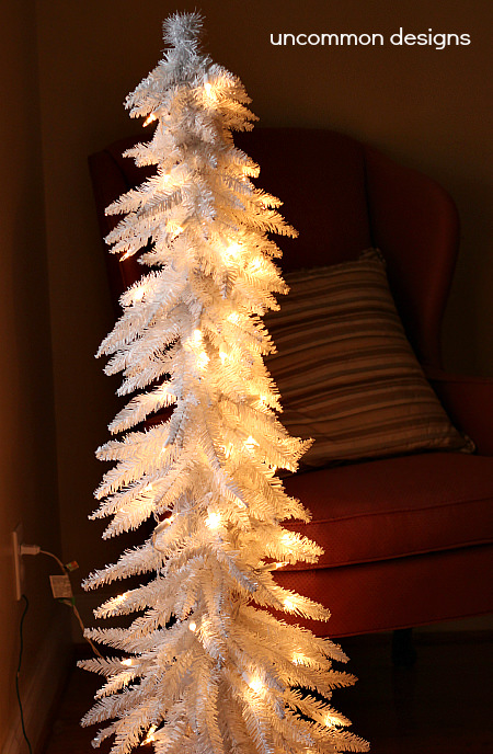 White Christmas Tree
