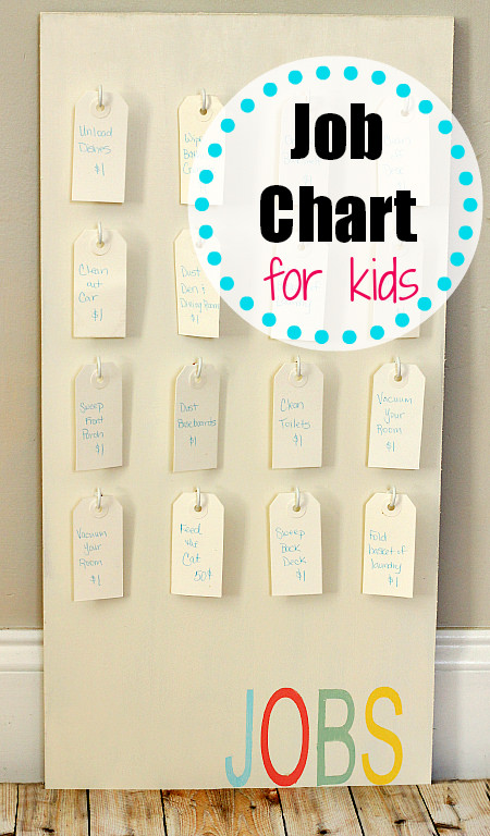 Job Chart for Kids