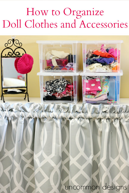 doll clothes storage ideas