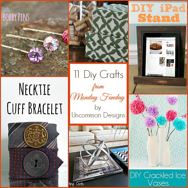 11 DIY Crafts from Monday Funday! "linkpartyfeatures #diycrafts #tutorial #mondayfundayparty