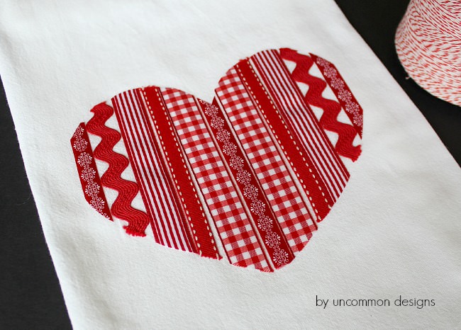 valentine-tea-towel-ribbons