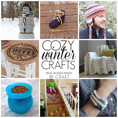 8 Winter Craft Ideas and Monday Funday {56}