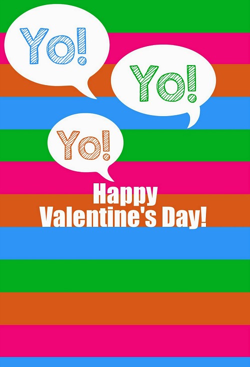 Adorable free Printable Yo-Yo Valentine's Cards! A perfect classroom treat idea! #valentinesday #freeprintable