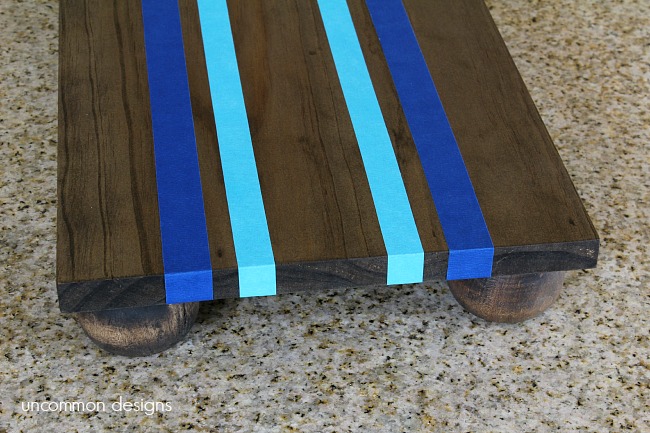 painted-wooden-server-ticking-stripes