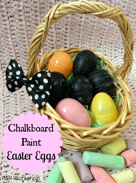 Chalkboard Easter Eggs