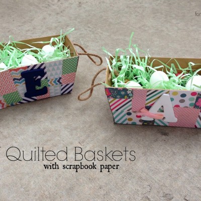 Quilted Easter Baskets