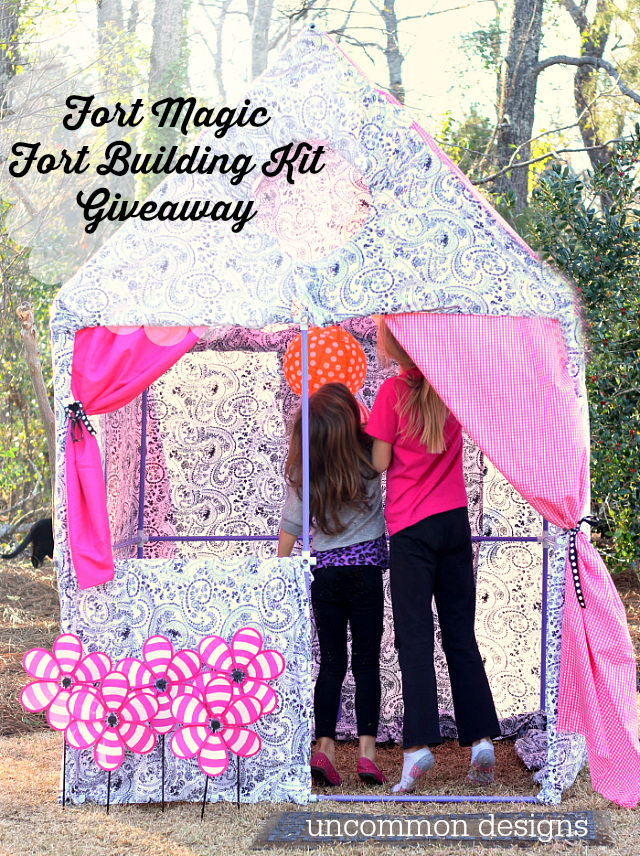 A Build a Fort Kit for Kids from Fort Magic