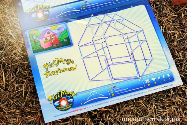 Fort Magic Fort Building Kit Giveaway www.uncommondesignsonline.com