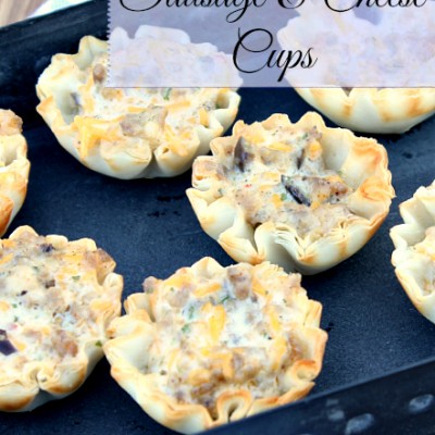 Sausage and Cheese Cups Recipe