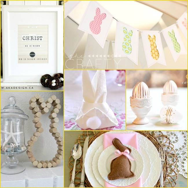 10 Fabulous Easter Crafts from #mondayfunday ! #linkparty #linkpartyfeatures #easter