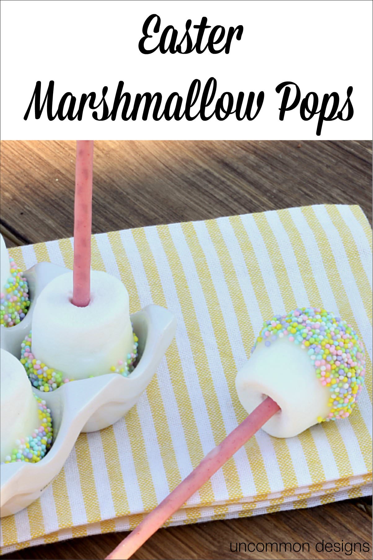Easter Dessert Marshmallow Pops