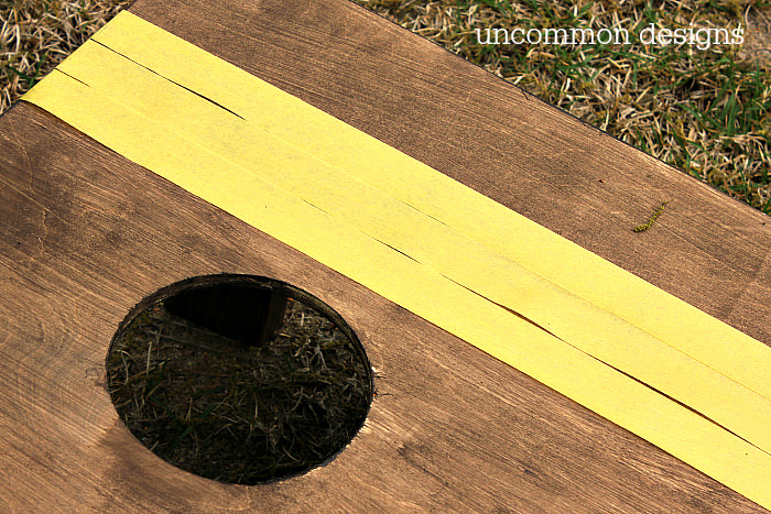 Southern Miss Stained Stripe Cornhole Boards –