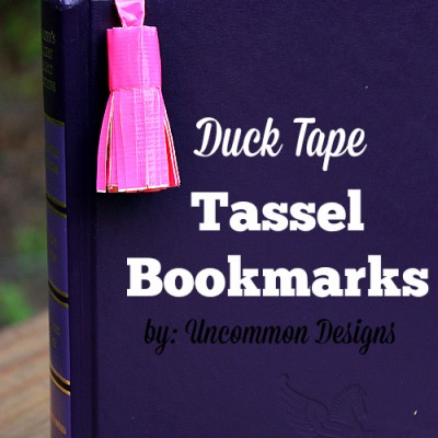 Duck Tape® Tassel Bookmarks