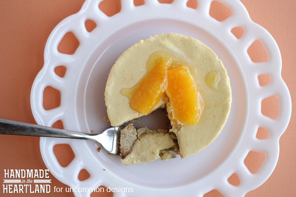 Mango Citrus Cream Tart with a Toasted Almond Crust. A delicious dessert! #mango #dessert #tart #almonds