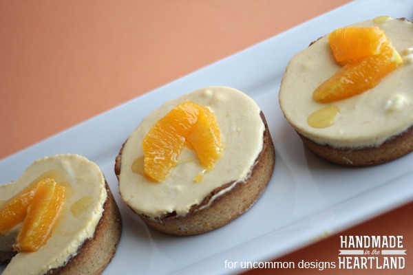 Mango Citrus Cream Tart with a Toasted Almond Crust. A delicious dessert! #mango #dessert #tart #almonds