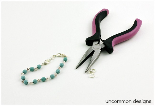 Make Your Own Silhouette Bracelet... a perfect gift for #Mother'sDay! via www.uncommondesignsonline.com