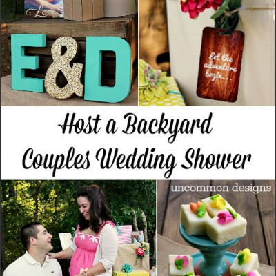 Backyard Couples Wedding Shower