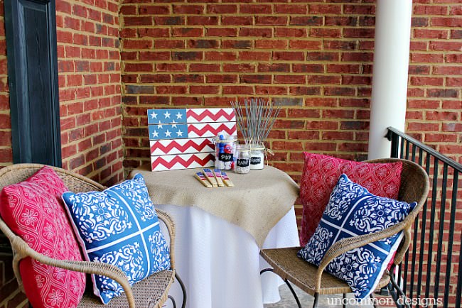 Fourth of July Fun and Games Station - Uncommon Designs