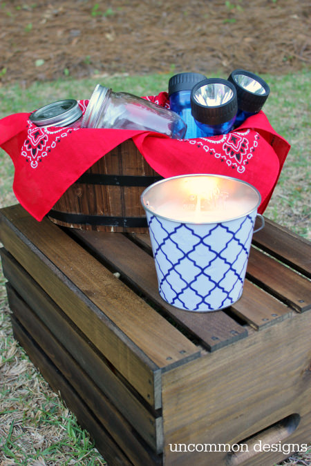 Easy Outdoor Lighting Ideas... Light the Way to a Gorgeous Party!  www.uncommondesignsonline.com