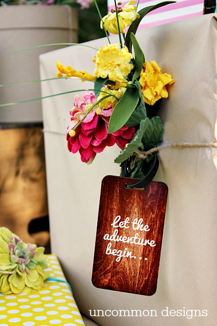 Host a beautiful and fun backyard couples wedding shower! www.uncommondesignsonline.com #Wedding #WeddingShower #ShutterflyWedding