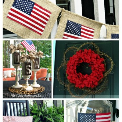 Fourth of July Front Porch Ideas